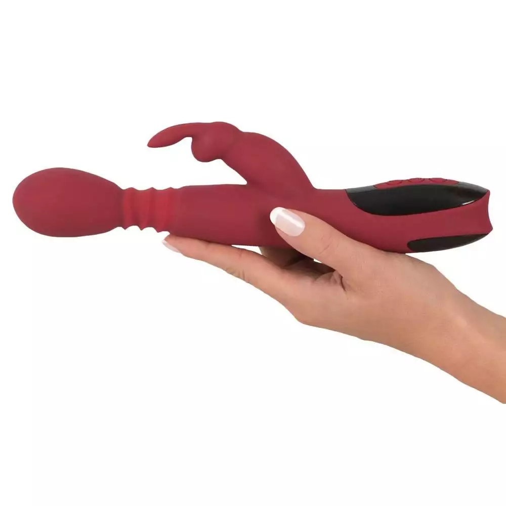 Silikone Rabbit Vibrator med Varme Funktion - Billede 3