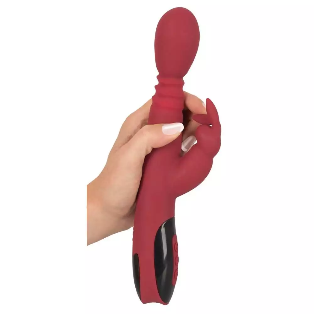 Silikone Rabbit Vibrator med Varme Funktion - Billede 5