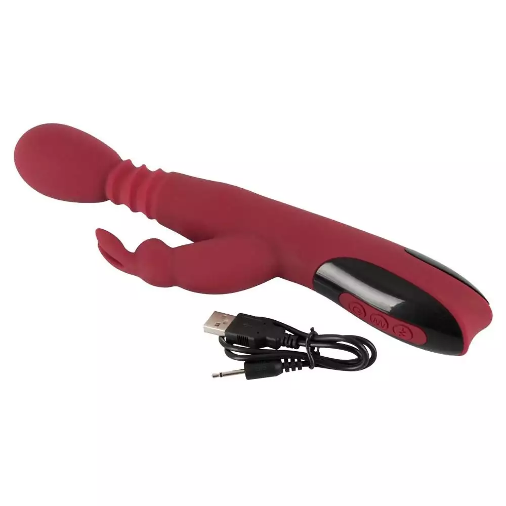 Silikone Rabbit Vibrator med Varme Funktion - Billede 6