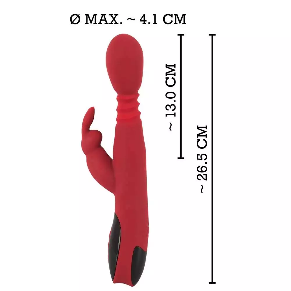 Silikone Rabbit Vibrator med Varme Funktion - Billede 9