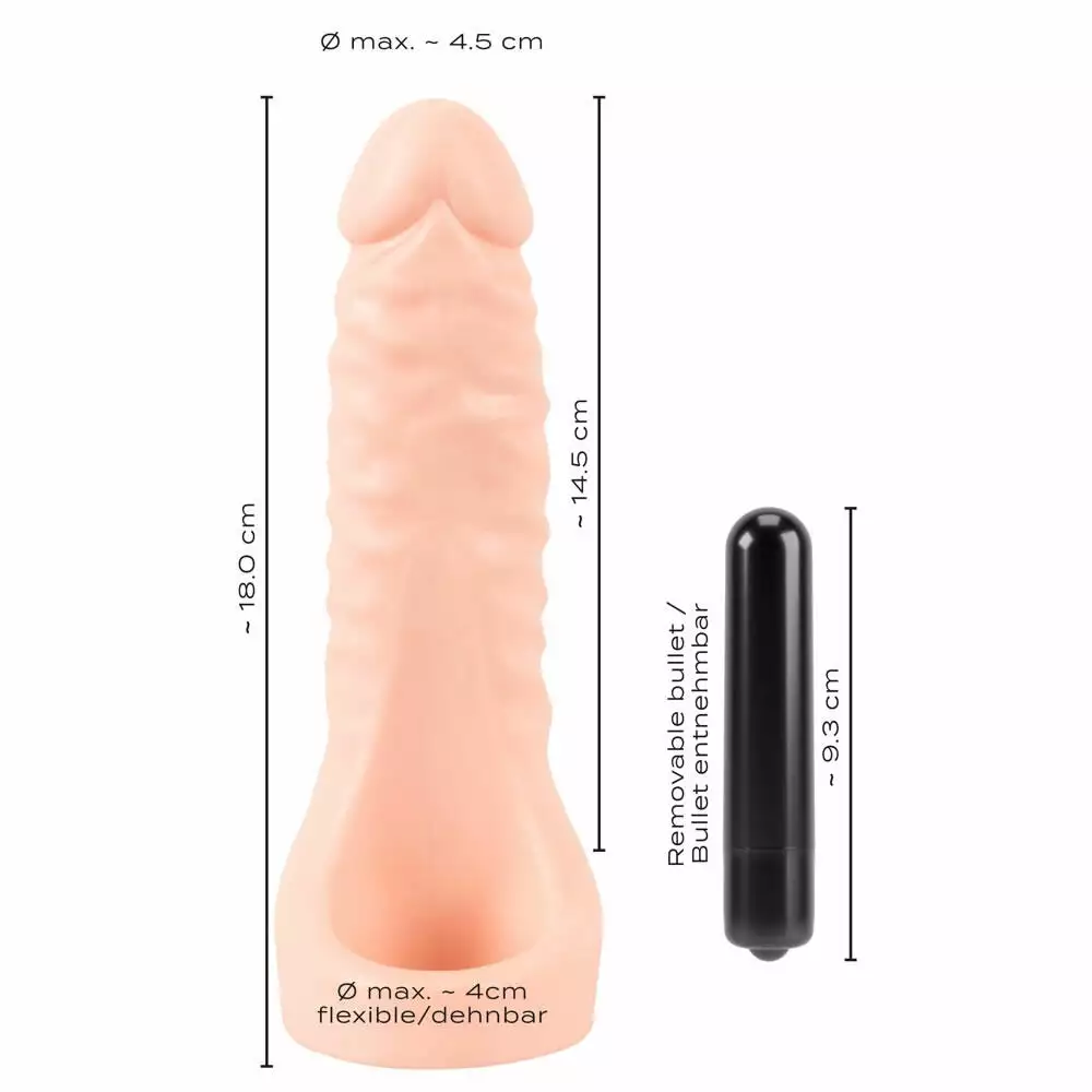 Realistixxx Double Fucker Strap-On med Vibrator - Billede 7