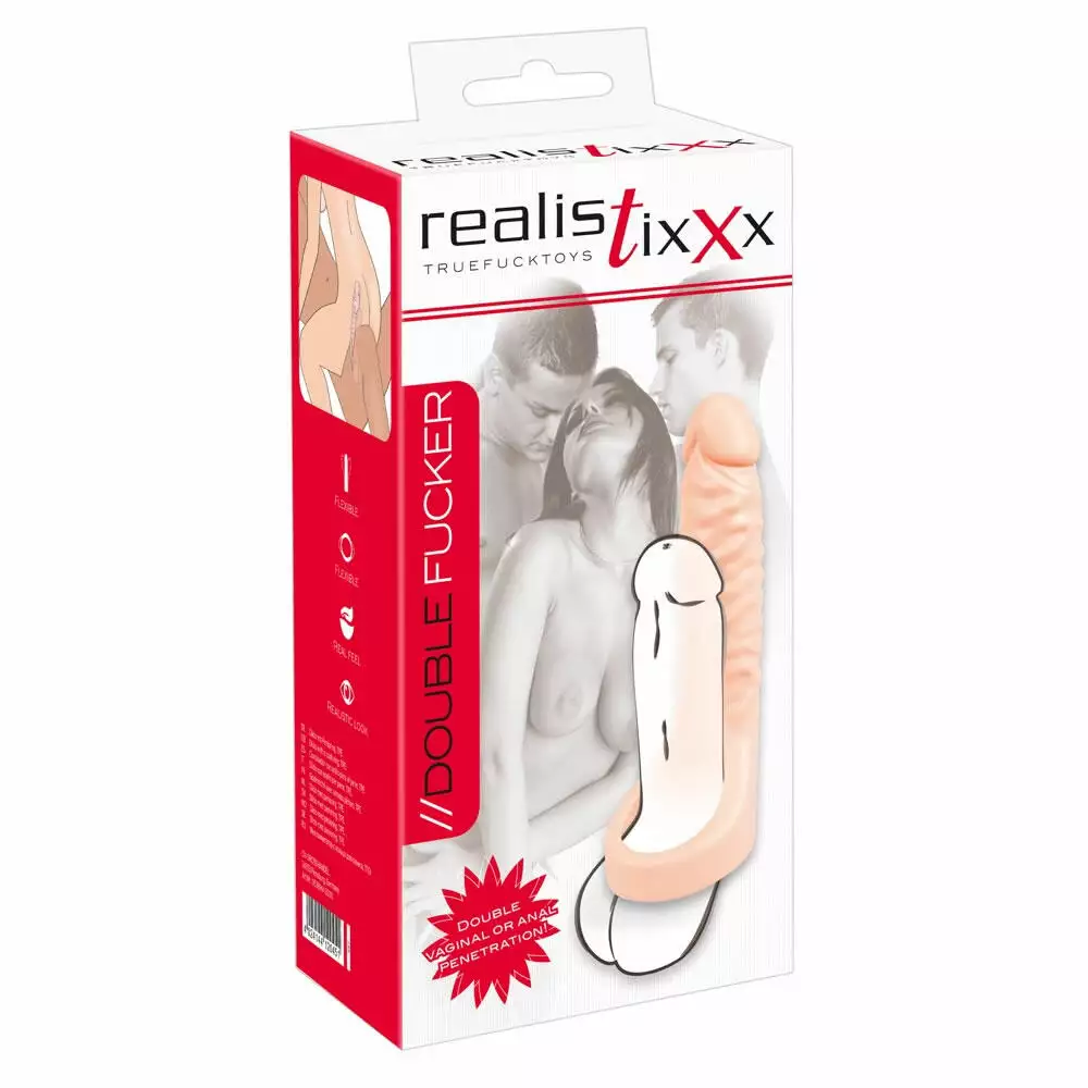 Realistixxx Double Fucker Strap-On Dildo - Billede 3